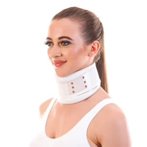 SAMSON Cervical Collar (Hard Adjustable) | Rigid Neck Brace for Immobilization & Post-Surgery Cervical Support