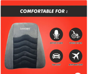 Backrest Support ( for Office chairs , cars ,etc